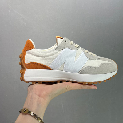 莆田新百伦真标版本 New Balance NB327系列 皮面复古休闲运动慢跑鞋