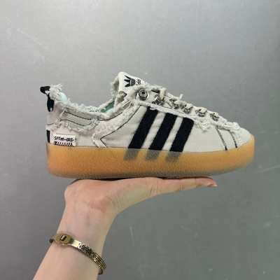 莆田阿迪达斯鞋 SONG FOR THE MUTE x adidas originals Campus 80s 白色