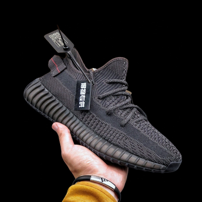 莆田椰子350 阿迪达斯/ Adidas BOOST yeezy 350 V2 &nbsp;椰子350V2系列 “镂空黑天使3M”
