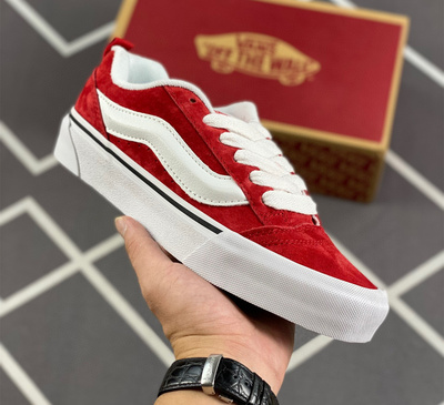 莆田万斯Vans Knu SKool美式街头风胖胖面包板鞋