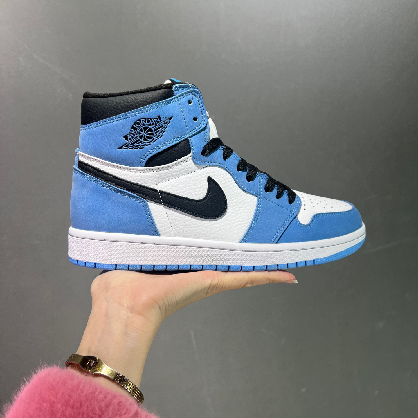 莆田耐克 Nike Air Jordan 1 Retro High “university blue”高帮复古篮球鞋 大学蓝