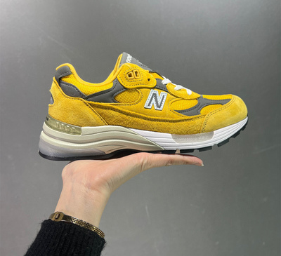 莆田新百伦New Balance 992 低帮 跑步鞋 黄色
