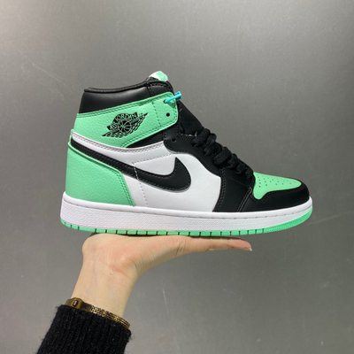 莆田耐克 Nike Air Jordan 1 Retro High OG &nbsp;乔丹一代aj1 乔1 AJ1 篮球鞋 黑绿色