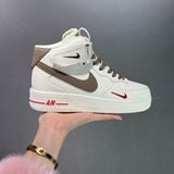 莆田耐克/Nike Court Borough High AJ1 高帮百搭休闲运动板鞋
