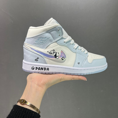 莆田耐克 Nike Air Jordan 1 慵懒大熊猫