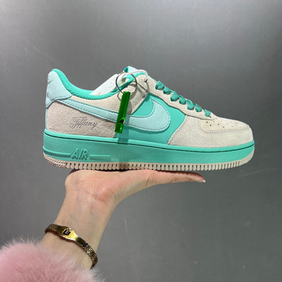 莆田耐克 Nike Air Force 1 ’07 空军一号低帮百搭休闲运动鞋 绿
