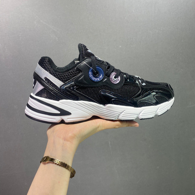 Adidas Originals Astir"Wonder White Halo Green Pink"阿斯蒂尔系列老爹风复古透气缓震休闲运动慢跑鞋