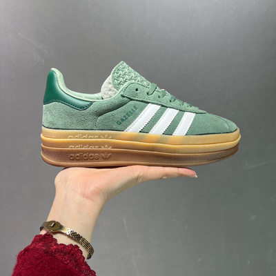 莆田阿迪达斯Adidas Gazelle Bold w 低帮复古百搭休闲运动板鞋